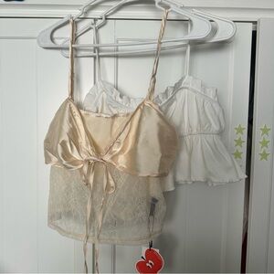 Set of 2 Cider Crop Tops